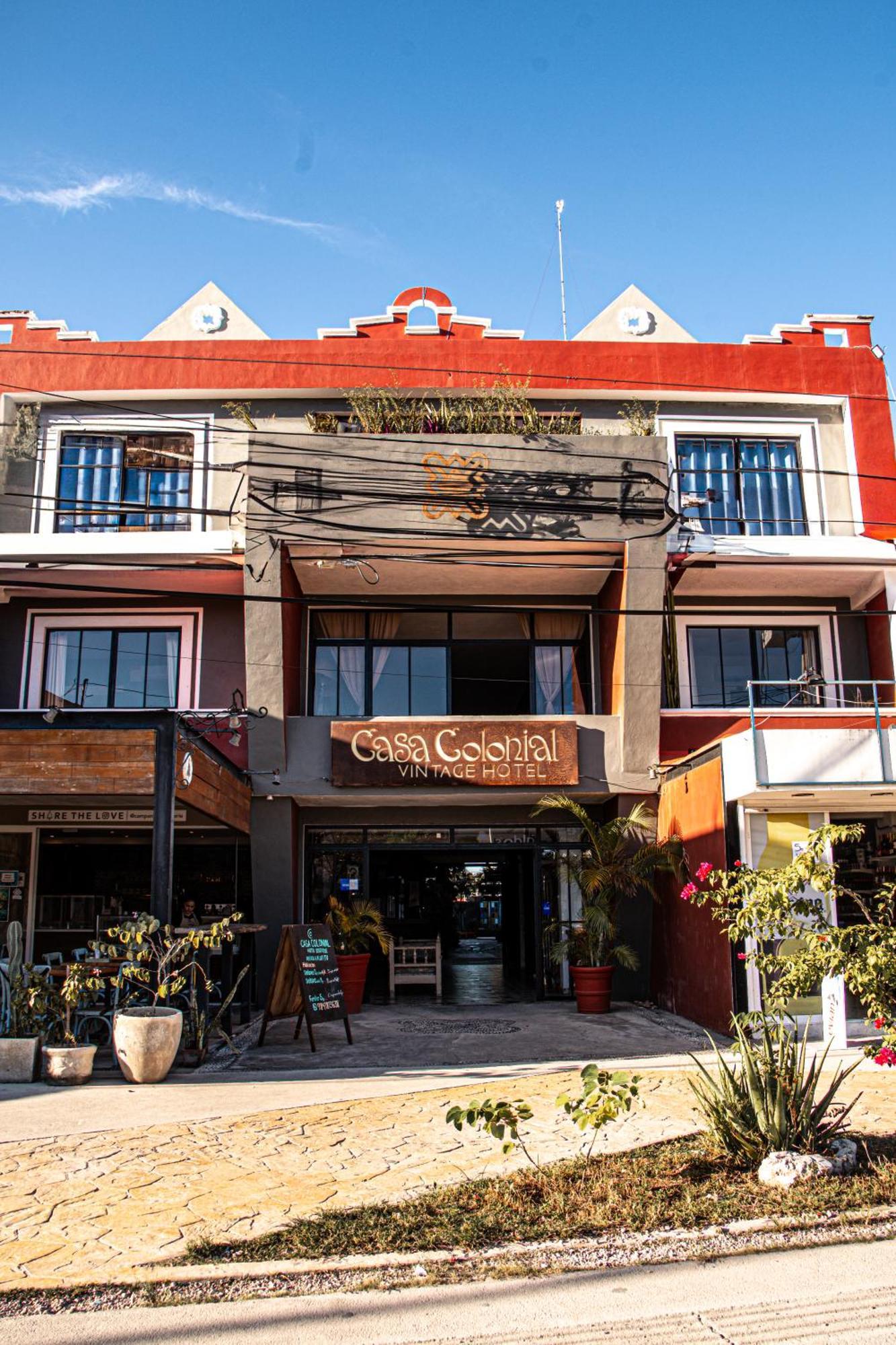 فندق Casa Colonial تولوم المظهر الخارجي الصورة